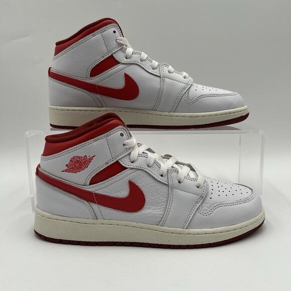 Kids Size 6.5Y Air Jordan 1 Mid SE Lobster Dune Basketball Sneakers FJ3464 160